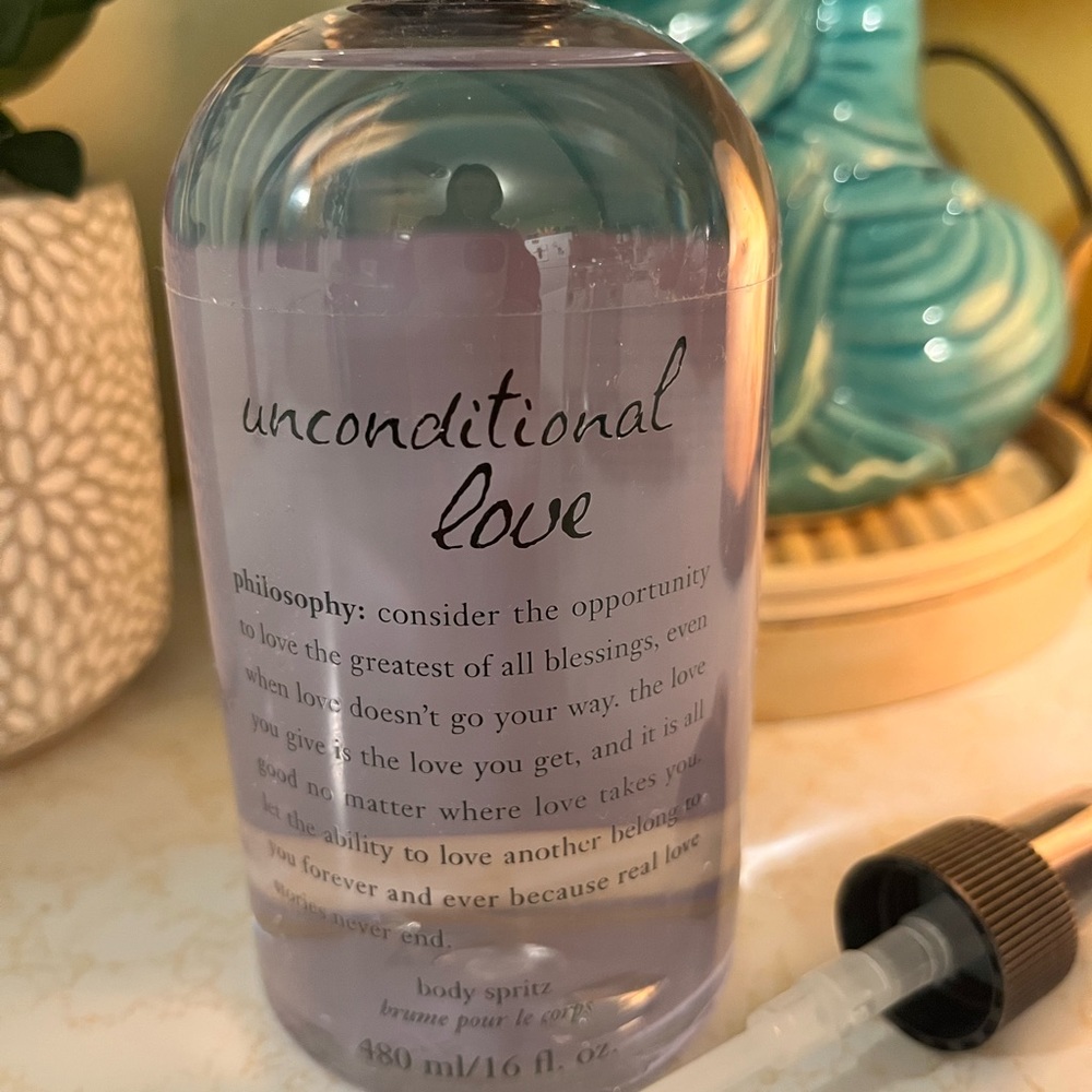 Philosophy Unconditional Love Super size body spritz NWOT